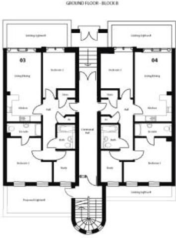  Image of 2 Bedroom Flat  To Rent at Aprt 1, Dain Court, Bristol Road, Birmingham B29