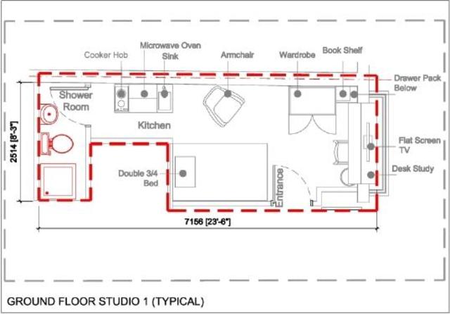  Image of Studio  To Rent at Dale Road, Edgbaston, Birmingham B29