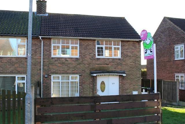  Image of 3 Bedroom   To Rent at Caunts Crescent, Sutton In Ashfield, Nottinghamshire NG17