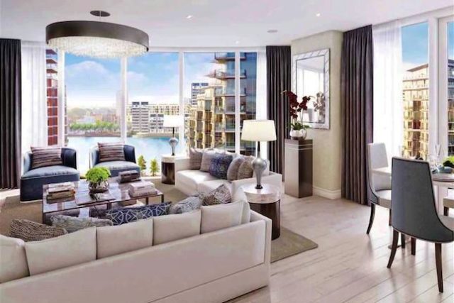  Image of 2 Bedroom Flat for sale at The Pinnacle, Battersea Reach, London SW18