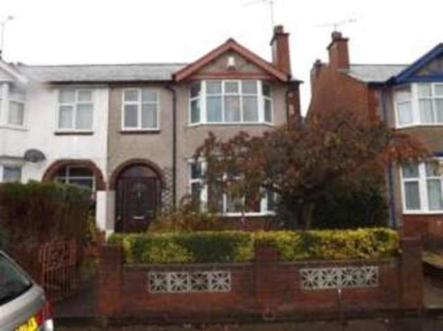 house front Image of 3 Bedroom Terraced For Sale at Coventry West Midlands Binley, CV3 1BL Image of house front