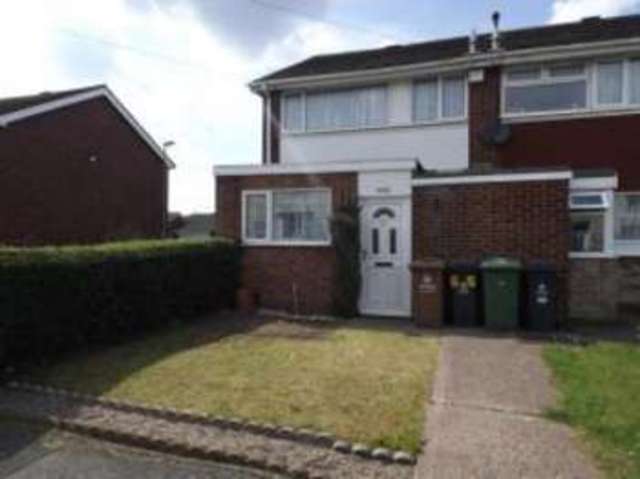 house front Image of 3 Bedroom End Of Terrace For Sale at Willenhall West Midlands Willenhall, WV13 2HQ Image of house front