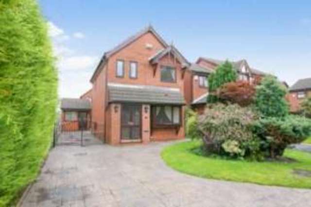 house front Image of 3 Bedroom Detached For Sale at Reddish Stockport Reddish, SK5 7NA Image of house front