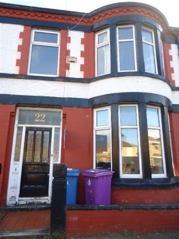  Image of 4 Bedroom Terraced  To Rent at Wavertree  Liverpool, L15 9HF