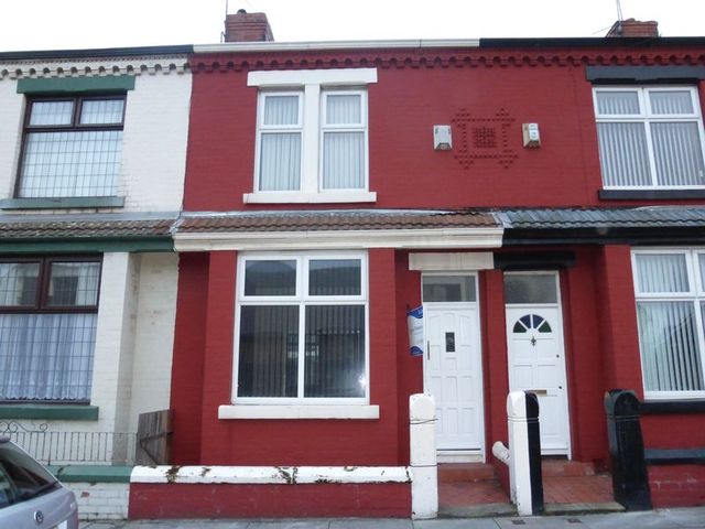  Image of 3 Bedroom Terraced  To Rent at Gloucester Road  Bootle, L20 9AN