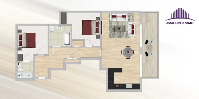  Image of 2 Bedroom Property  For Sale at SW6 2RR  Sands End, SW6 2RR