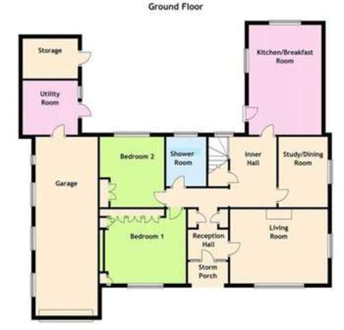  Image of 4 Bedroom Bungalow  For Sale at Mathern  Chepstow, NP16 6JD