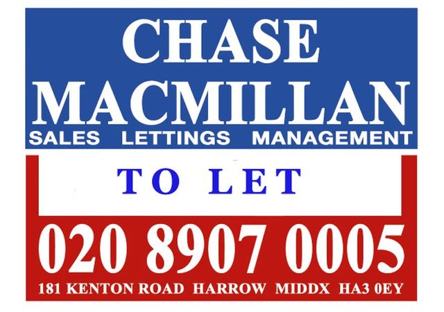  Image of 1 Bedroom Flat  To Rent at Mayfield Avenue  Harrow, HA3 8EU