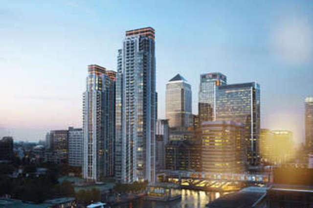  Image of 2 Bedroom Flat  For Sale at Canary Wharf, E14 9HQ
