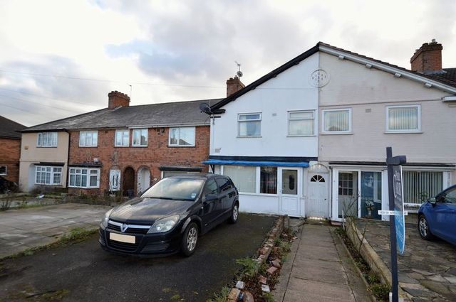  Image of 3 Bedroom Terraced  For Sale at Perry Common Road Erdington Birmingham, B23 7AU