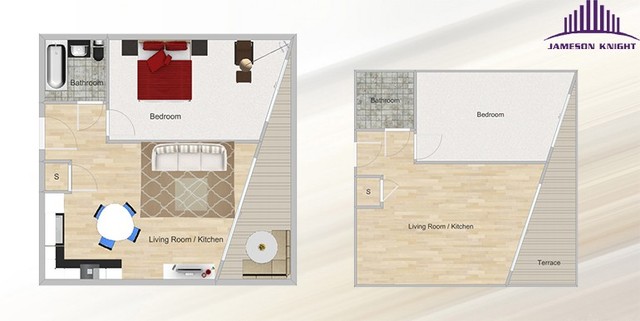  Image of 1 Bedroom Property  For Sale at London E16 1TD Royal Docks, E16 1TD