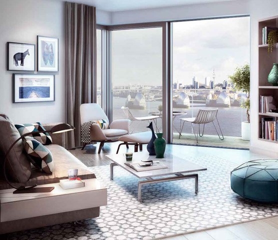  Image of 2 Bedroom Flat  For Sale at Compass House  Royal Docks, E16 2BG