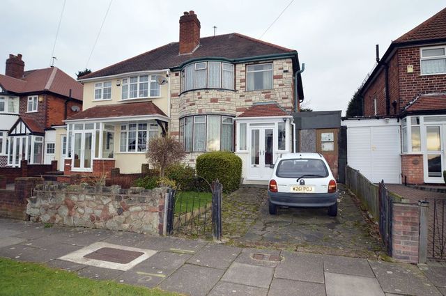  Image of 3 Bedroom Semi-Detached  For Sale at Springthorpe Road Erdington Birmingham, B24 0SG