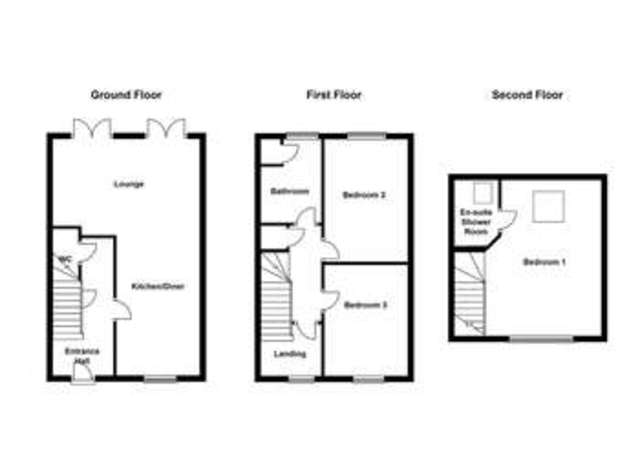  Image of 3 Bedroom Town House for sale at Wakefield West Yorkshire, WF2 9AP