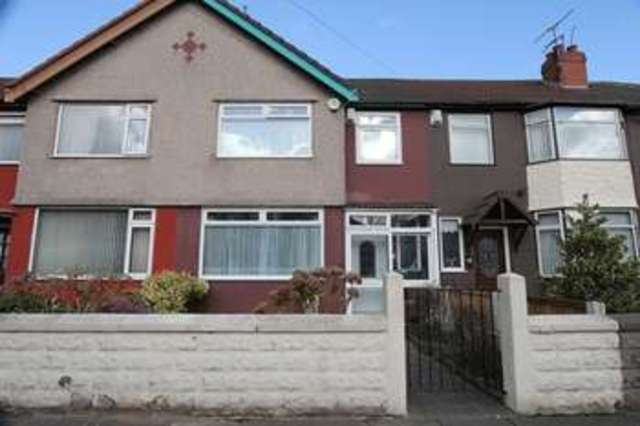  Image of 3 Bedroom Terraced for sale at Pitville Avenue  Liverpool, L18 7JF