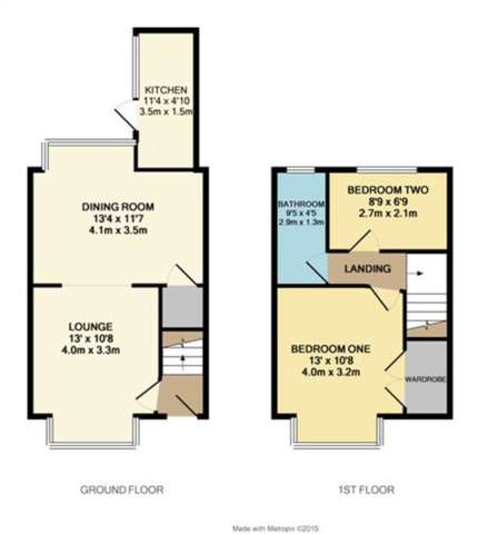  Image of 2 Bedroom Detached to rent at Ivy Avenue  Blackpool, FY4 3QG