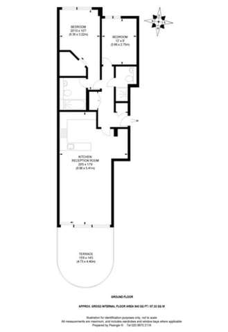  Image of 2 Bedroom Apartment to rent at Queenstown Road  London, SW8 4NN