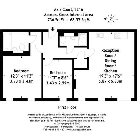  Image of 2 Bedroom Flat to rent at Axis Court  Shad Thames, SE16 4UQ