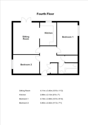  Image of 2 Bedroom Flat to rent at Ipswich, IP2 8JR