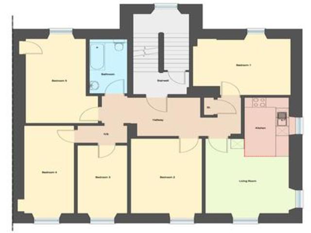  Image of 2 Bedroom Flat to rent at Dundee  Dundee, DD1 4EL