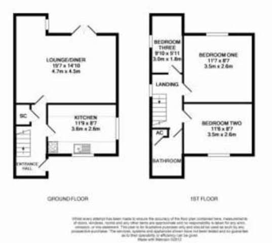  Image of 2 Bedroom Semi-Detached for sale at Walnut Tree Milton Keynes Walton, MK7 7BH