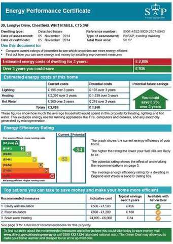  Image of 3 Bedroom Property for sale at Longtye Drive Chestfield Whitstable, CT5 3NF
