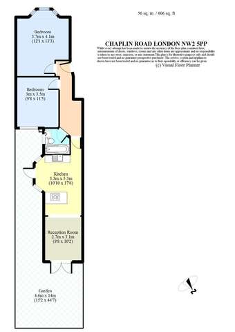  Image of 2 Bedroom Flat for sale at Willesden, NW2 5PP