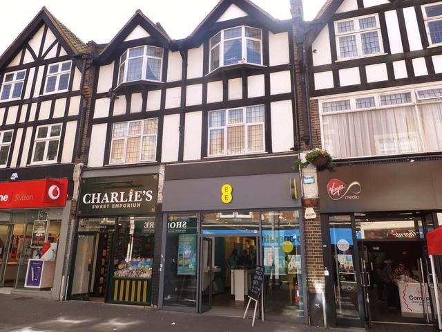  Image of 1 Bedroom Flat to rent at Sutton Surrey Sutton, SM1 1JH
