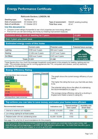 Image of 1 Bedroom Property to rent at Crouch End, N8 9NB