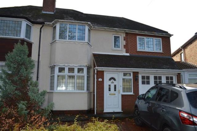 Allendale Road Birmingham 3 bedroom Semi-Detached to rent B25