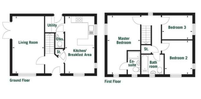  Image of 3 Bedroom Detached for sale at Trevethan Meadows, Liskeard, Cornwall