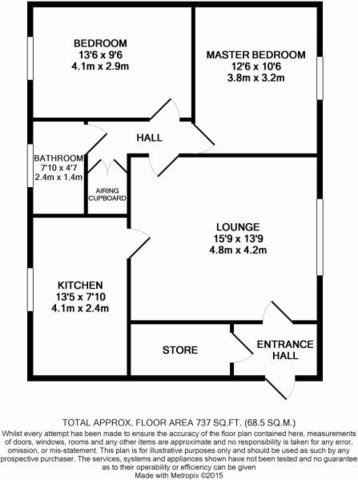  Image of 2 Bedroom Flat for sale at Boscomoor Close, Penkridge, Staffs.