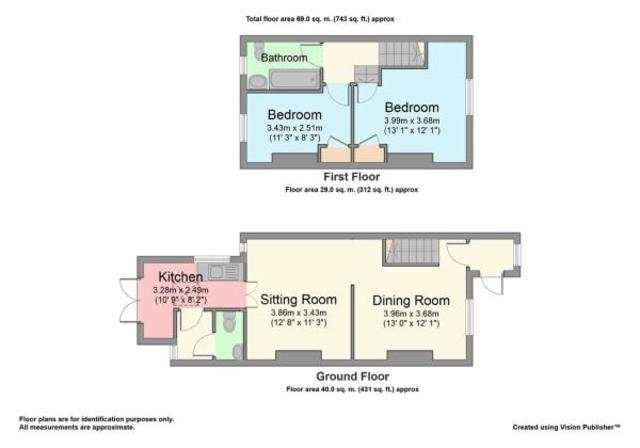  Image of 2 Bedroom Cottage for sale at Chapel Row, Tremar Coombe, Liskeard, Cornwall