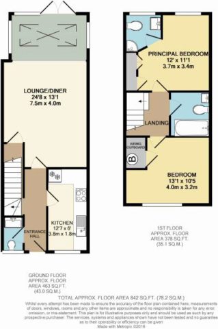  Image of 2 Bedroom Terraced for sale at Holmes Close, Purley
