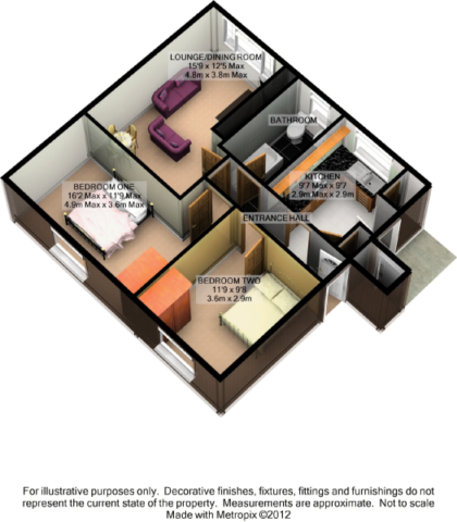  Image of 2 Bedroom Flat to rent at Burrowes Street, Walsall
